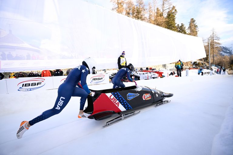 Team USA Bobsled Run Goes Solo at World Cup Event